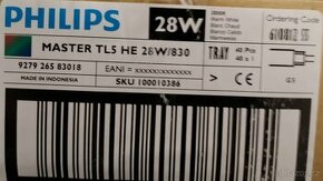 Nové zářivkové trubice PHILIPS 28w830, 54w830, 54w865