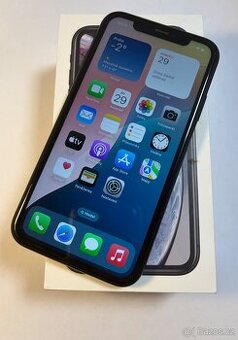 Apple iPhone XR 64gb kondice baterie 100% s kabelem iOS 18.7