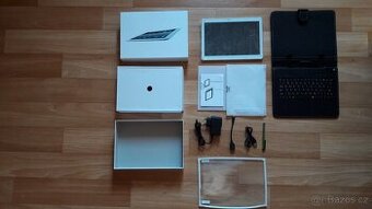 Prodám NOVÝ TABLET 10´´ s KLÁVESNICI - KRÁSNÝ - 1