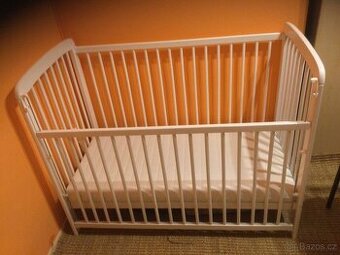 Postýlka bílá SCARLETT