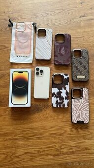 Apple iPhone 14 Pro 128GB GOLD TOP stav, luxusní obaly