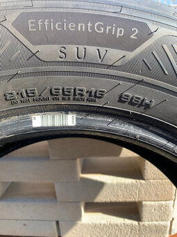 Sada nových letních pneu Goodyear 215/65 R16 98H (SUV)
