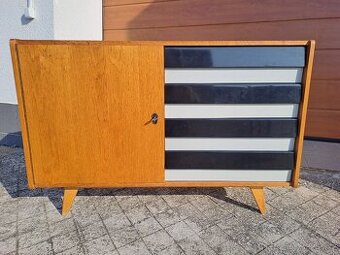 retro komoda J. JIROUTEK č.6-top stav - jako nová