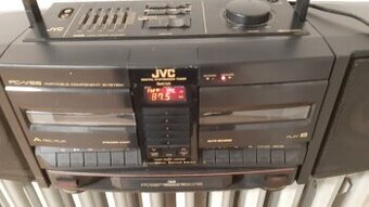Radiomagnetofon jvc a panasonic.