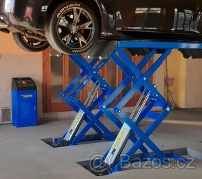 Nůžkový zvedák na podlahu, nosnost 3500KG