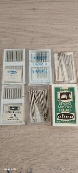 Jehly pro šicí stroj a ruční šití sharps