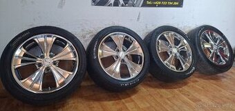 Alu kola R17 5x112 Rial + letní pneu 235/45/17 Continental