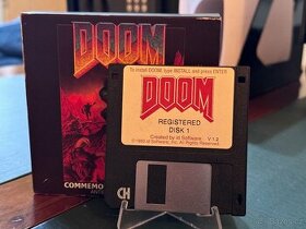 Doom 1993 V 1.2 4x floppy disketa a 1x limitovaná edice.