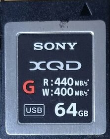 Karta Sony XQD G 64GB - 1