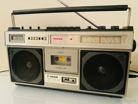 Radiomagnetofon/ boombox Asahi RD 745, rok 1983 - 1