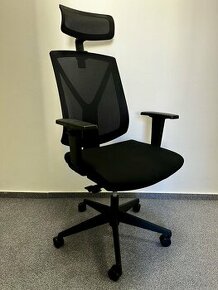 kancelářská židle s podhlavníkem - 1