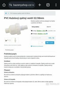Zpětný ventil