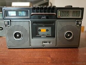 Přenosné radiokazeťáky, JVC, Grundig, Crown