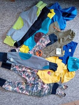 Softshellové dětské oblečení vel.100 a 116