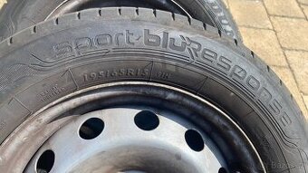 Prodám 4 ks letních pneu DUNLOP 195/65R15 91H