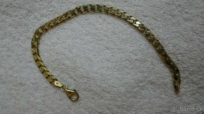ZLATÝ NÁRAMEK PLNÝ 14.8G//19.5CM//5MM//14 KARÁTŮ 585