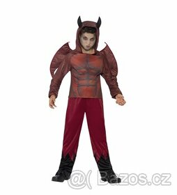 Kostým Dábel s křídly