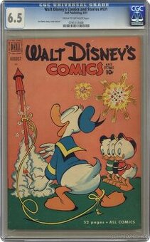 Walt Disney's Comics and Stories #131, rok 1951, CGC 6.5