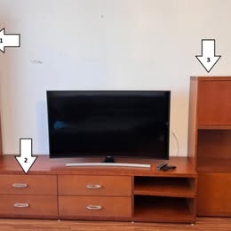 Kompletní dřevěný nábytek do obývacího pokoje