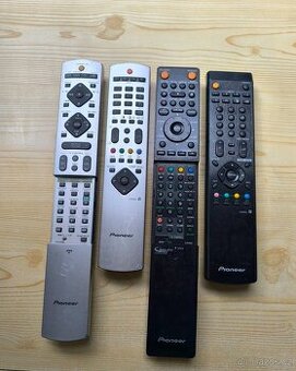 4x Dálkové ovládání Pioneer XD3058, AXD481, AXD7483, AXD1552
