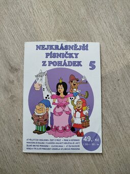 Nejkrásnější písničky z pohádek 5,CD