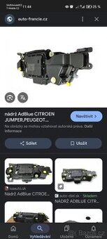 Nádrž na ad blue Citroën jumper
