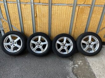 Kompletní litá kola Borbet se zimními pneu Continental/Pirel