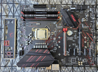 Prodám MB MSI Z390 GAMING PLUS + i7-9700K + 2x 8GB RAM DDR4