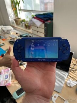 Sony PSP 1000 Sapphire Blue s CFW