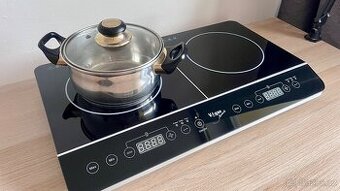 Indukční vařič Vigan Mammoth IV2Z – 2 parcely, 3500W