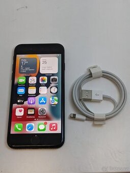 iPhone 7 128gb black. Baterie 100% - new. Záruka 6 měsíců.