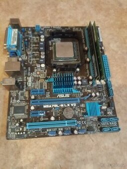 PC Sestava na Prodej – Kompletní Set (Deska + CPU + RAM)