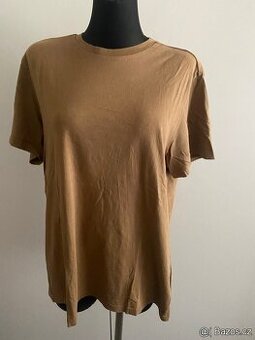 Hezké tričko - hnědé vel.L