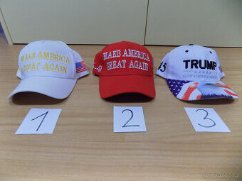 Kšiltovky Donald TRUMP ( 3 modely ) - ZCELA NOVÉ