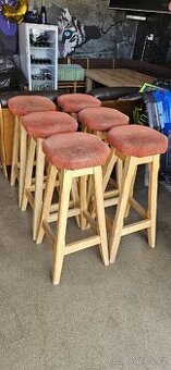 Prodám barové židle z masivu