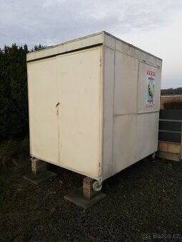 Plechová bouda, stánek