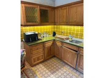 Kuchyňská linka zn.Alno z masivu, se spotřebiči,5105