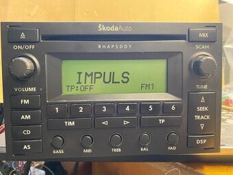 Autorádio Škoda Rhapsody Superb 1