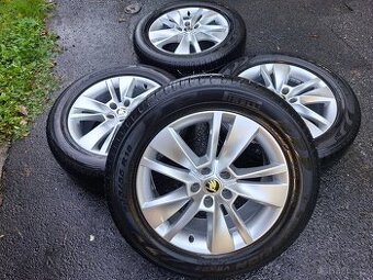 Alu kola 18" VW Skoda Kodiaq Triton 5x112 s pneu 235/55R18