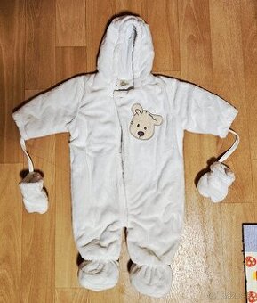 Dětská zimní kombinéza na miminko