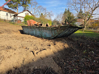 Ponton, houseboat, loď, hausbot