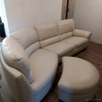 Italská sedací souprava - nová kůže - 1
