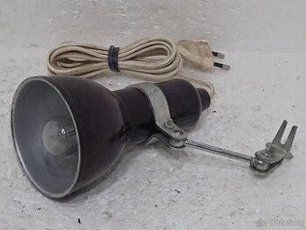 Bakelitové nástěnné retro světlo / lampička - OK stav