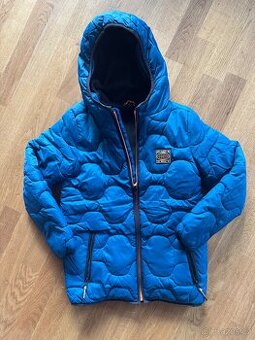 KVALITNÍ teplá dětská bunda (téměř NENOŠENÁ) vel. 11-12 let