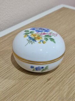 Porcelánová šperkovnice Meissen – Míšeň