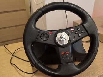 Logitech formula vibration feedback wheel