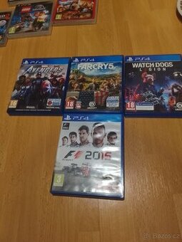 Prodávám hry na PlayStation 4