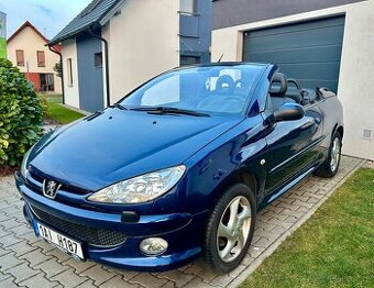 PEUGEOT 206cc 1.6 80KW KABRIOLET DIGIKLIMA, KŮŽE