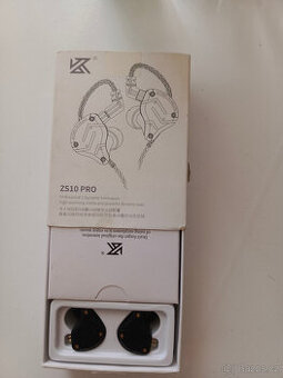 Špaičková HiFi sluchátka KZ ZS10 PRO