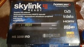 Satelitní HD přijímač Skylink